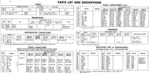 Mopar 402; Bendix Radio (ID = 523457) Car Radio