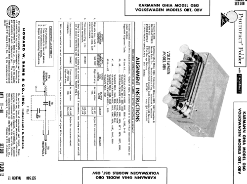 OBV ; Bendix Radio (ID = 518430) Car Radio