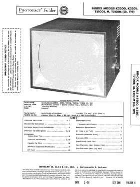 T2101M Ch= T19; Bendix Radio (ID = 2729375) Television