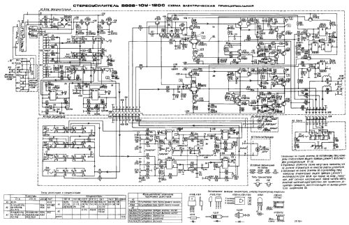 Vega - Вега 10U-120S - 10У-120С; Berdsk Radio Works (ID = 1078233) Ampl/Mixer