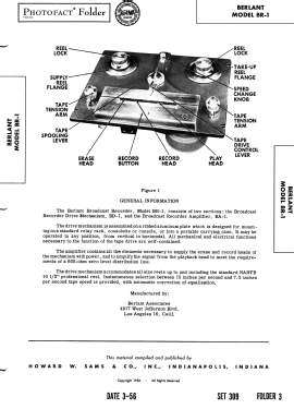 Broadcast Recorder PR-1 ; Berlant Associates (ID = 2759903) R-Player