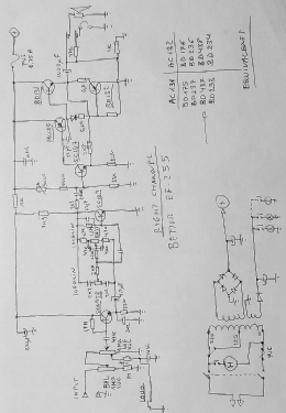 Integrated Stereo Amplifier EF-255; Bettor, Industrias; (ID = 2961354) R-Player