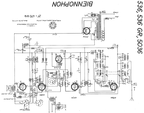 536GR; Biennophone; Marke (ID = 15057) Radio