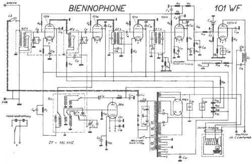 Super-Sélectron 101WF; Biennophone; Marke (ID = 14872) Radio