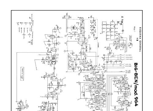 964 Ch= K33 ; Big Ben brand, (ID = 2498706) Television