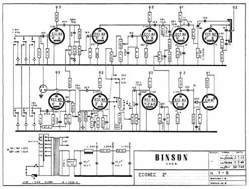 Echorec 2 T7E; Binson; Milano (ID = 1577671) R-Player