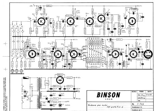 Echorec PE603-TU-6; Binson; Milano (ID = 2753688) R-Player