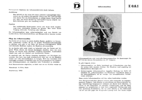 Wimshurst Influenzmaschine ; Biofiz Fabrika (ID = 1708550) Misc