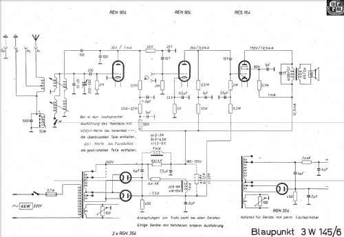 3W145; Blaupunkt Ideal, (ID = 1048389) Radio