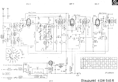 4GW646R; Blaupunkt Ideal, (ID = 1048436) Radio