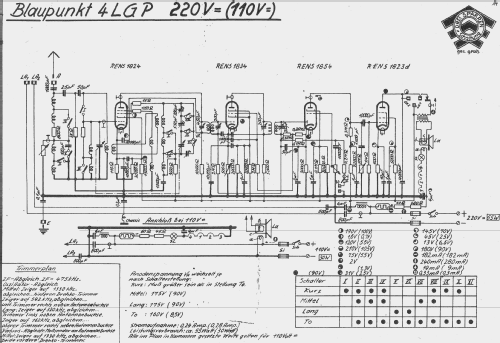 4LGP; Blaupunkt Ideal, (ID = 848570) Radio