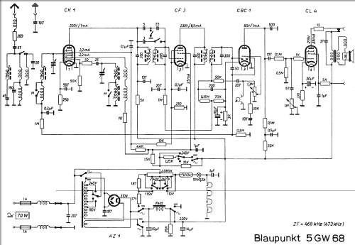 5GW68; Blaupunkt Ideal, (ID = 183513) Radio