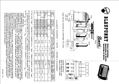 Bari I de luxe 2660; Blaupunkt Ideal, (ID = 453347) Radio