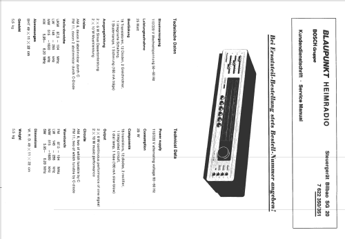 Bilbao SG20 7.622.350; Blaupunkt Ideal, (ID = 138760) Radio