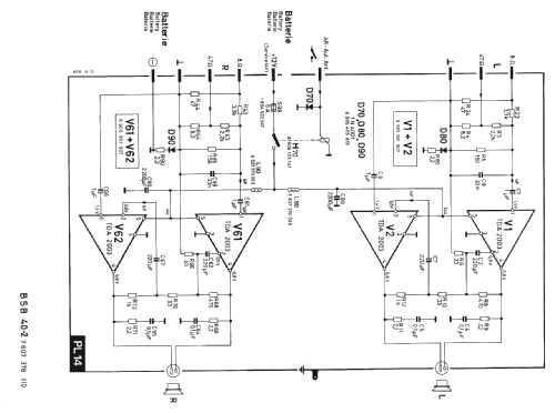 Stereo Booster Bsb Ab Ampl Mixer Blaupunkt Ideal