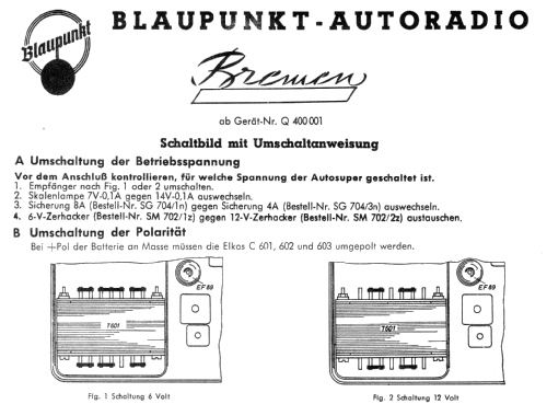 Bremen 9480; Blaupunkt Ideal, (ID = 619280) Car Radio