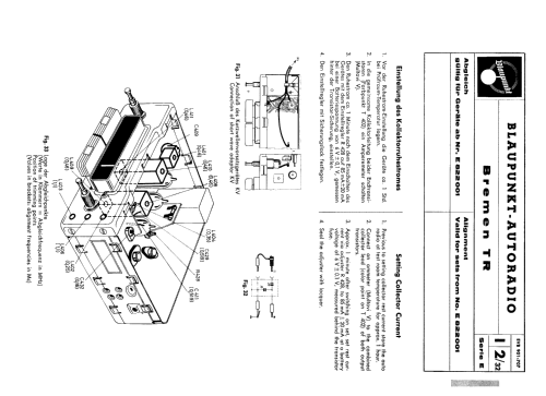 Bremen TR ab E 822001; Blaupunkt Ideal, (ID = 736890) Car Radio