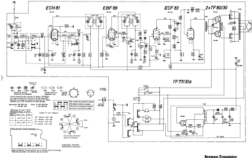 Bremen-Transistor ab Q 600001; Blaupunkt Ideal, (ID = 1192600) Car Radio