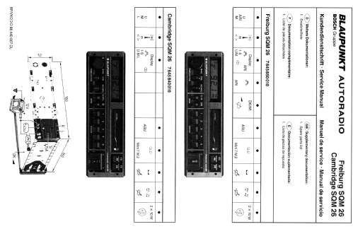 Cambridge SQM 26 7.645.840.010; Blaupunkt Ideal, (ID = 646312) Car Radio