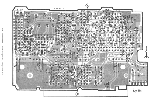 Dortmund 7.633.656 ab F 6250001; Blaupunkt Ideal, (ID = 156829) Car Radio