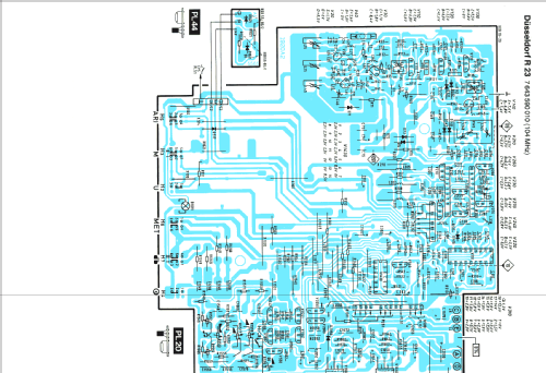 Düsseldorf R 23 7.643.590.010 ab 7350001; Blaupunkt Ideal, (ID = 613560) Car Radio