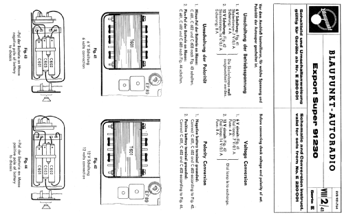 Export Super 91230 ab E 220001; Blaupunkt Ideal, (ID = 203052) Car Radio