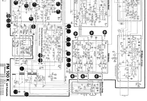 Farbfernsehchassis FM 100K; Blaupunkt Ideal, (ID = 1980778) Television