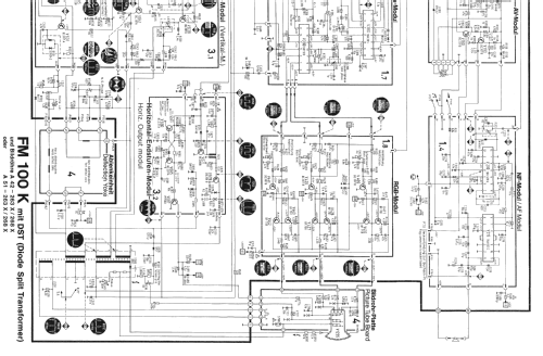 Farbfernsehchassis FM 100K; Blaupunkt Ideal, (ID = 1980781) Television