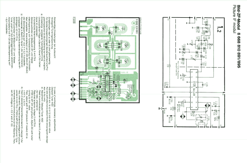 Farbfernsehchassis FM 100K; Blaupunkt Ideal, (ID = 1981387) Television