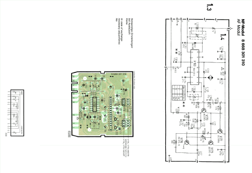 Farbfernsehchassis FM 100K; Blaupunkt Ideal, (ID = 1981395) Television