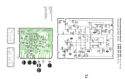 Farbfernsehchassis FM 100K; Blaupunkt Ideal, (ID = 1981829) Television