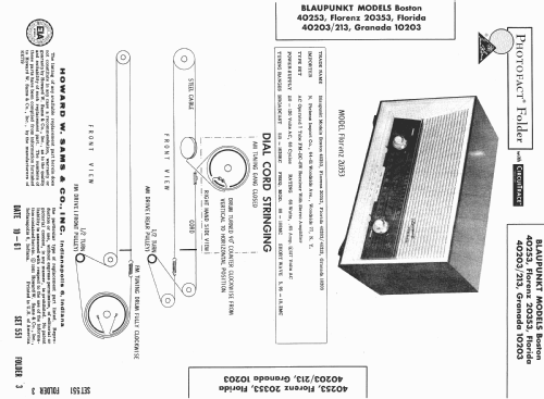 Florida 40203; Blaupunkt Ideal, (ID = 487232) Radio