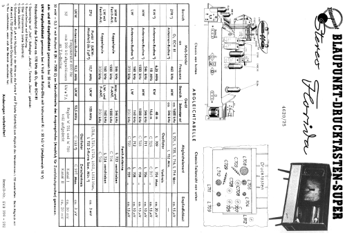 Florida-Vollstereo 4620; Blaupunkt Ideal, (ID = 1753097) Radio