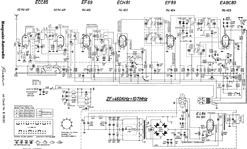 Frankfurt ab S 700001; Blaupunkt Ideal, (ID = 1253211) Car Radio