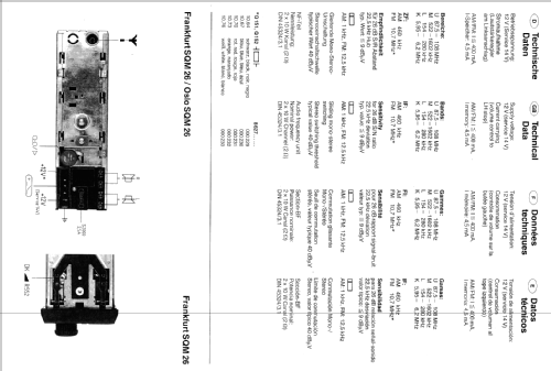 Frankfurt SQM 26 7.645.853.410; Blaupunkt Ideal, (ID = 650520) Car Radio