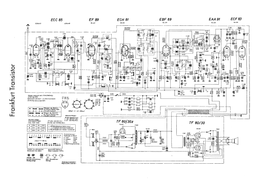 Frankfurt Transistor TR 24V ab Q 500001; Blaupunkt Ideal, (ID = 471219) Car Radio