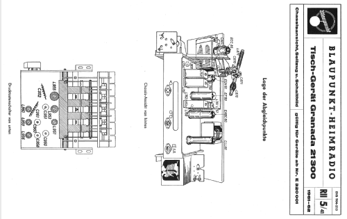Granada 21300; Blaupunkt Ideal, (ID = 346971) Radio