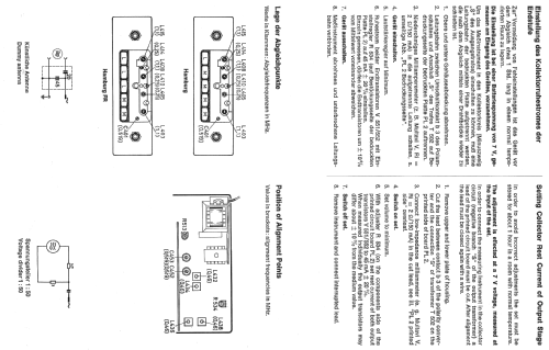 Hamburg 7.630.520 ab Nr.: 2315001; Blaupunkt Ideal, (ID = 404671) Car Radio