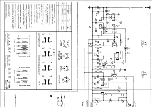 Hamburg FR 7.631.525 ab Nr.: 4130001; Blaupunkt Ideal, (ID = 566723) Car Radio