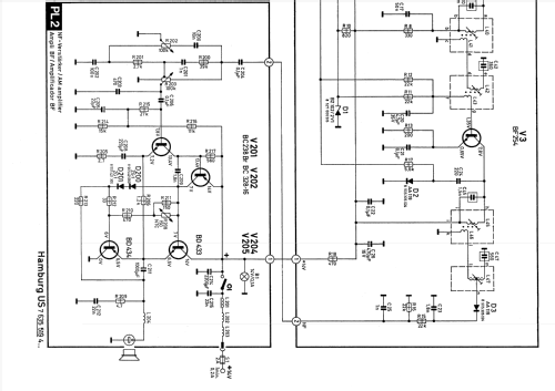 Hamburg US 7.635.519.4xx ab Nr.: 880001; Blaupunkt Ideal, (ID = 921954) Car Radio