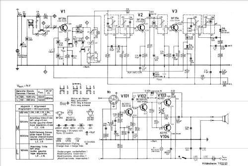 Hildesheim 7.633.121; Blaupunkt Ideal, (ID = 146282) Car Radio