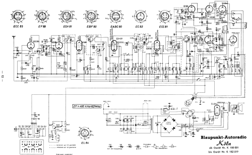 Köln ab K 180001; Blaupunkt Ideal, (ID = 1312679) Car Radio