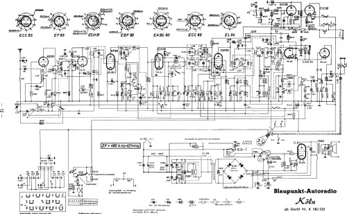 Köln ab K 180001; Blaupunkt Ideal, (ID = 1312680) Car Radio