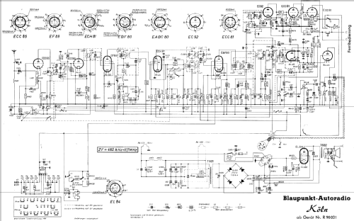 Köln ab R 90001; Blaupunkt Ideal, (ID = 148385) Autoradio