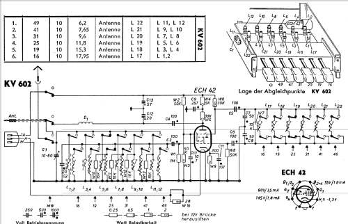 Kurzwellen-Vorsatzgerät KV602; Blaupunkt Ideal, (ID = 604975) Converter