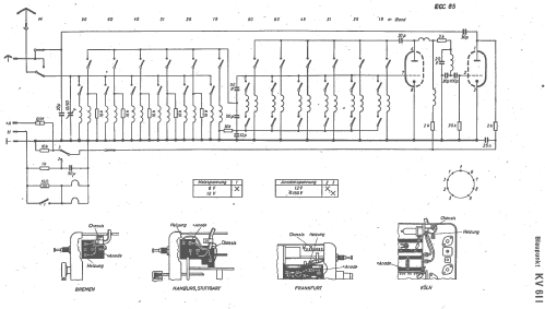 Kurzwellen-Vorsatzgerät KV611; Blaupunkt Ideal, (ID = 11367) Converter