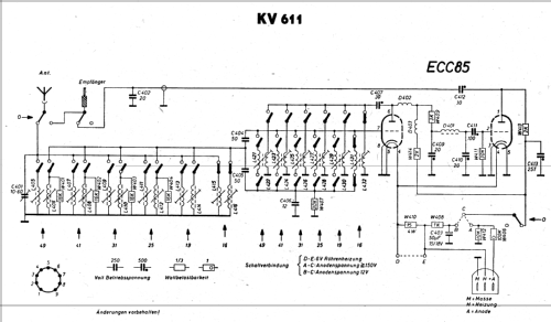 Kurzwellen-Vorsatzgerät KV611; Blaupunkt Ideal, (ID = 693240) Converter