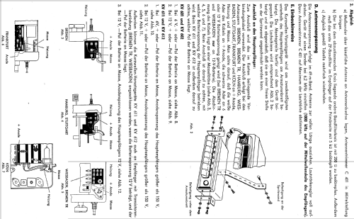 Kurzwellen-Vorsatzgerät KV611; Blaupunkt Ideal, (ID = 693241) Converter