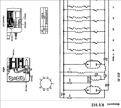 Kurzwellen-Vorsatzgerät KV612; Blaupunkt Ideal, (ID = 1888239) Converter