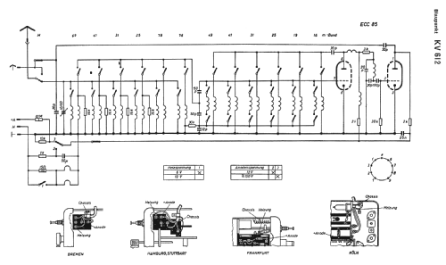 Kurzwellen-Vorsatzgerät KV612; Blaupunkt Ideal, (ID = 51220) Converter